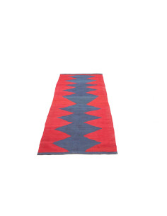 Rug Kilim Vintage Persia 77x214 Terracotta Red 2