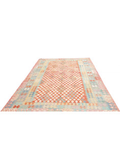 Tappeto Kilim Afghanistan 202x301 Arancio Terra 2
