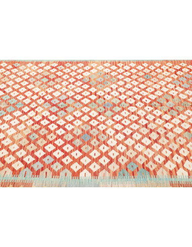Rug Kilim Afghanistan 202x301 Terracotta Orange
