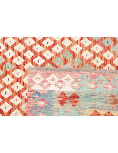 Rug Kilim Afghanistan 202x301 Terracotta Orange