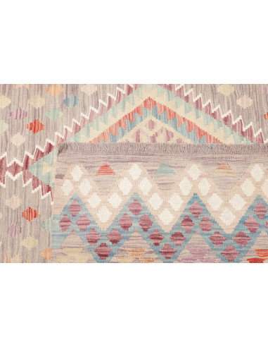 Rug Kilim Afghanistan 202x302 Muted Grey-beige