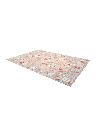 Tappeto Kilim Afghanistan 202x304 Azzurro Acqua