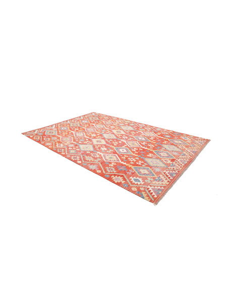 Tappeto Kilim Afghanistan 204x304 Terracotta Az