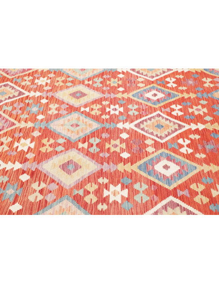 Tappeto Kilim Afghanistan 204x304 Terracotta Az