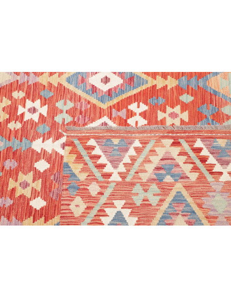 Tappeto Kilim Afghanistan 204x304 Terracotta Az