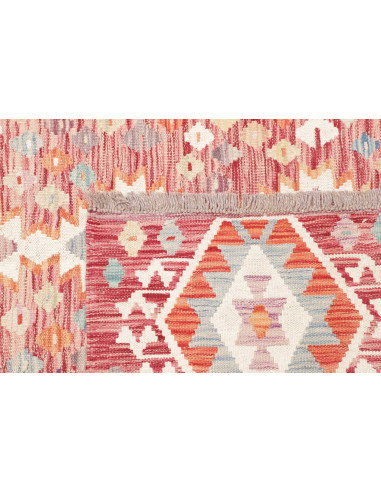Tappeto Kilim Afghanistan 159x152 Rosso Terraco