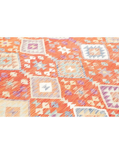 Tappeto Kilim Afghanistan 203x205 Terracotta Ar