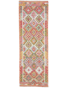 Tappeto Kilim Afghanistan 79x239 Multicolore Pr