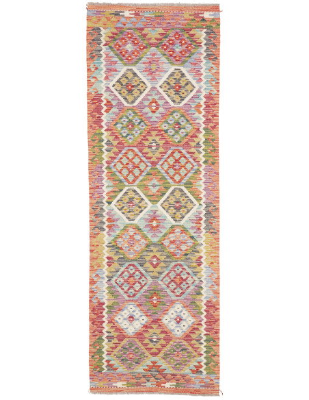 Tappeto Kilim Afghanistan 79x239 Multicolore Pr
