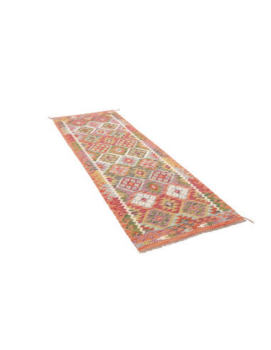 Rug Kilim Afghanistan 79x239 Multicolor Predomi
