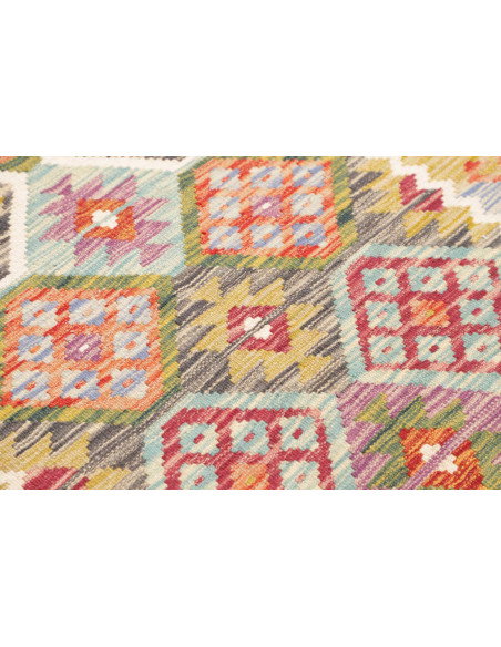 Tappeto Kilim Afghanistan 79x239 Multicolore Pr