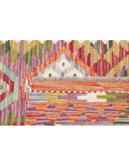 Tappeto Kilim Afghanistan 79x239 Multicolore Pr