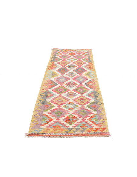Tappeto Kilim Afghanistan 79x254 Multicolore Pr