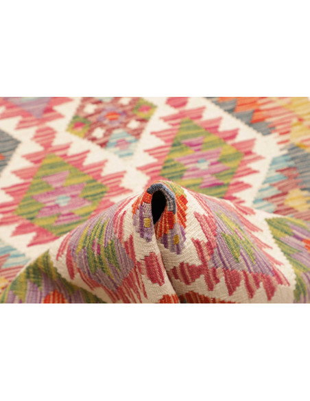 Rug Kilim Afghanistan 79x254 Multicolor Prevale