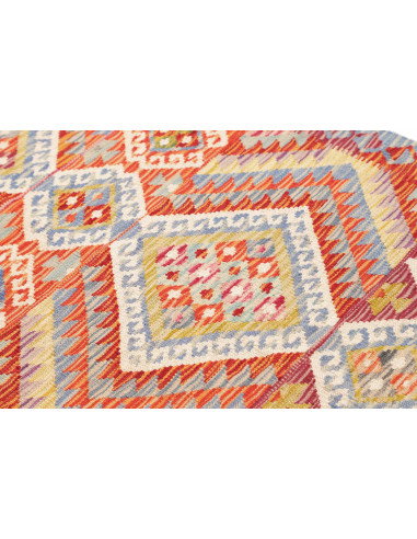 Tappeto Kilim Afghanistan 82x390 Terra Cotta Ro