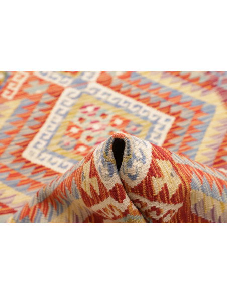 Tappeto Kilim Afghanistan 82x390 Terra Cotta Ro