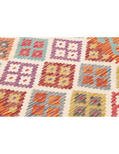 Tappeto Kilim Afghanistan 79x298 Arancio Terrac