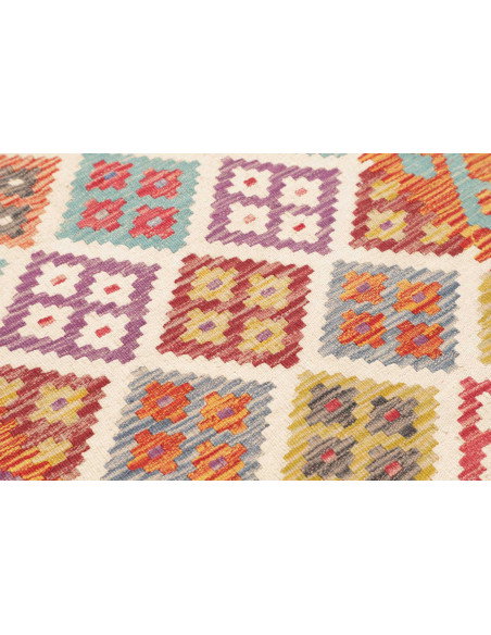 Rug Kilim Afghanistan 79x298 Terracotta Orange