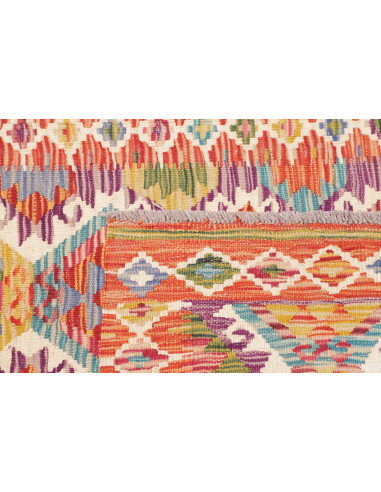 Tappeto Kilim Afghanistan 83x241 Multicolore