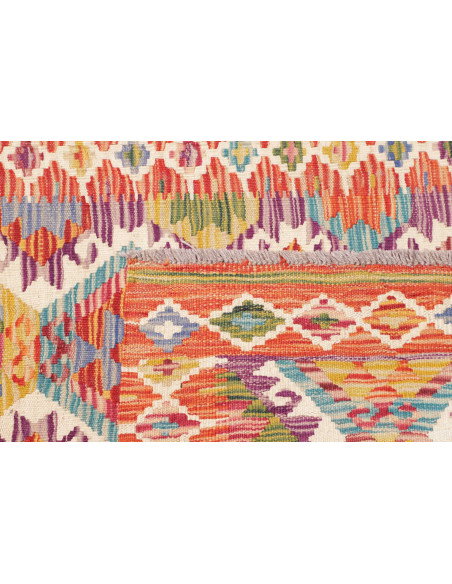 Tappeto Kilim Afghanistan 83x241 Multicolore