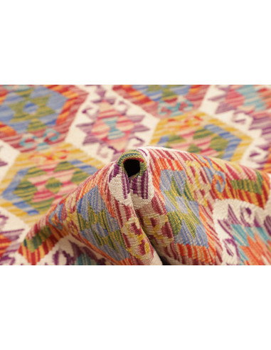 Tappeto Kilim Afghanistan 83x241 Multicolore