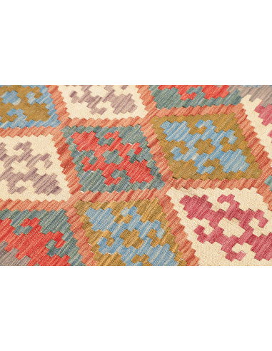 Tappeto Kilim Afghanistan 78x297 Blu Pastello C