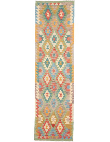 Rug Kilim Afghanistan 81x294 Multi-color Coral