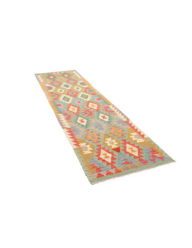 Tappeto Kilim Afghanistan 81x294 Multicolore To