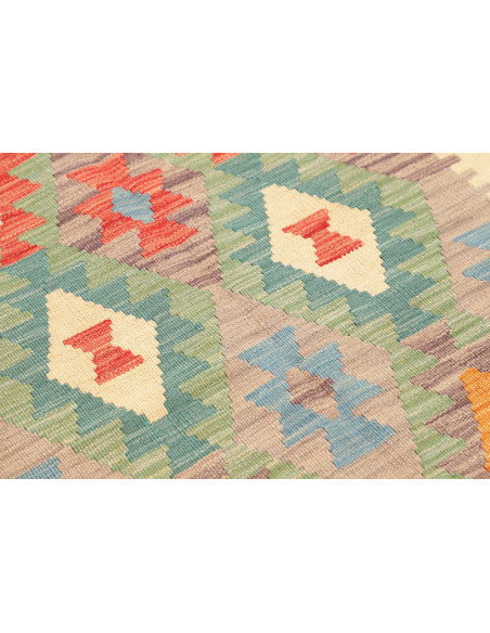Tappeto Kilim Afghanistan 81x294 Multicolore To