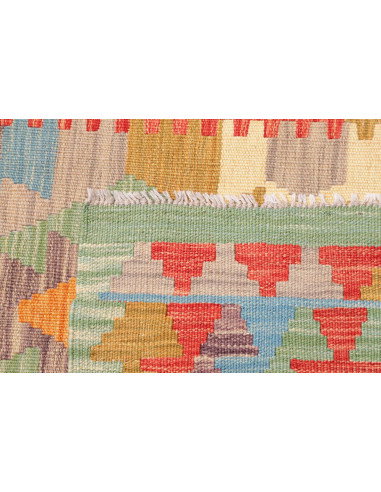 Tappeto Kilim Afghanistan 81x294 Multicolore To