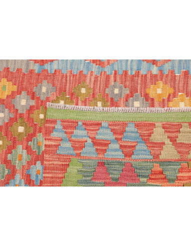 Rug Kilim Afghanistan 85x292 Terracotta Multico