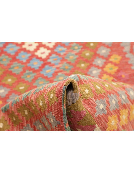 Rug Kilim Afghanistan 85x292 Terracotta Multico