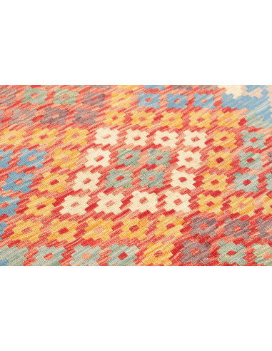 Rug Kilim Afghanistan 88x287 Terracotta Orange