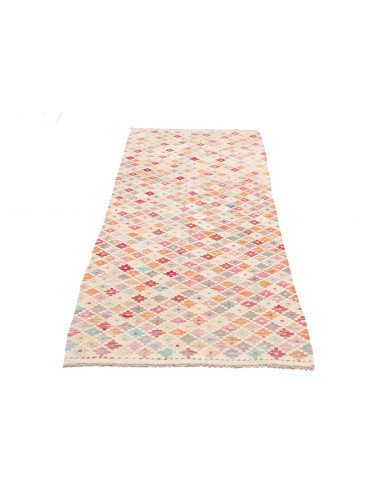 Rug Kilim Afghanistan 79x242 Off-white Multi-co