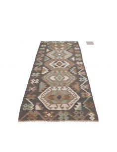 Tappeto Kilim Afghanistan 63x197 Grigio Scuro M 2