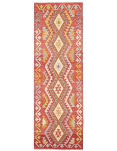 Tappeto Kilim Afghanistan 81x249 Terracotta Mul