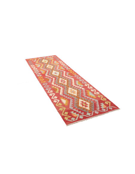 Rug Kilim Afghanistan 81x249 Terracotta Multi-c