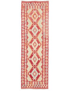 Rug Kilim Afghanistan 77x244 Red