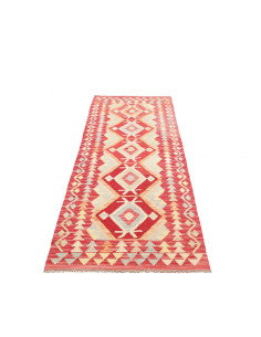 Tappeto Kilim Afghanistan 77x244 Rosso 2
