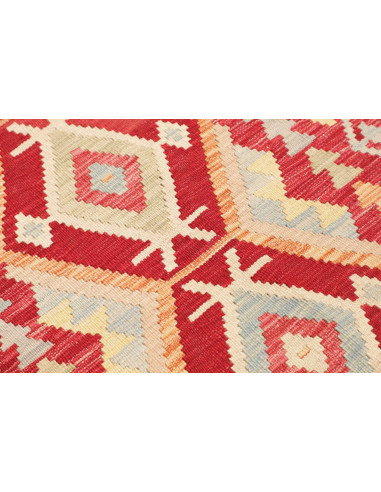Rug Kilim Afghanistan 77x244 Red