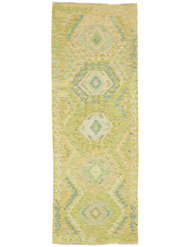 Rug Kilim Afghanistan 82x238 Muted Yellowish-gr