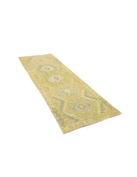 Rug Kilim Afghanistan 82x238 Muted Yellowish-gr