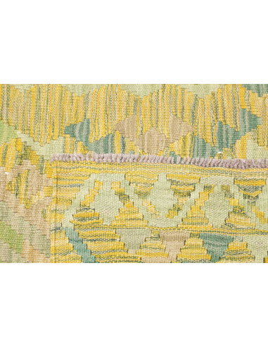 Rug Kilim Afghanistan 82x238 Muted Yellowish-gr