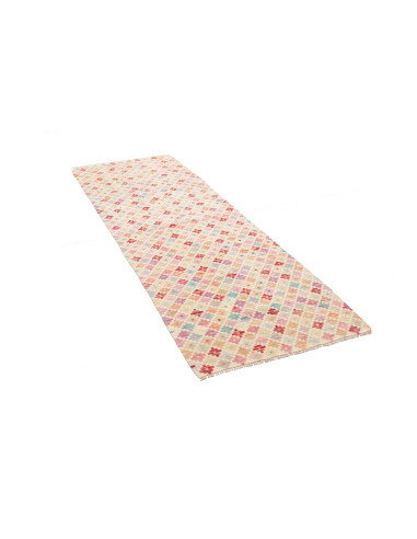 Rug Kilim Afghanistan 79x238 Beige Cream