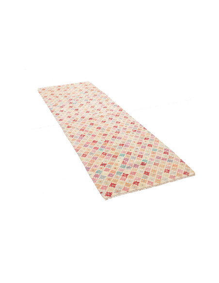 Tappeto Kilim Afghanistan 79x238 Beige Crema