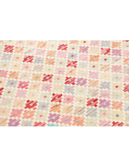 Rug Kilim Afghanistan 79x238 Beige Cream