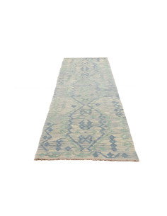 Rug Kilim Afghanistan 86x301 Light Blue Blue 2