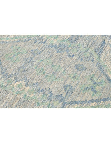 Rug Kilim Afghanistan 86x301 Light Blue Blue