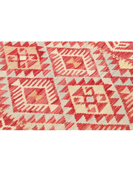 Rug Kilim Afghanistan 76x295 Terracotta Red Bei