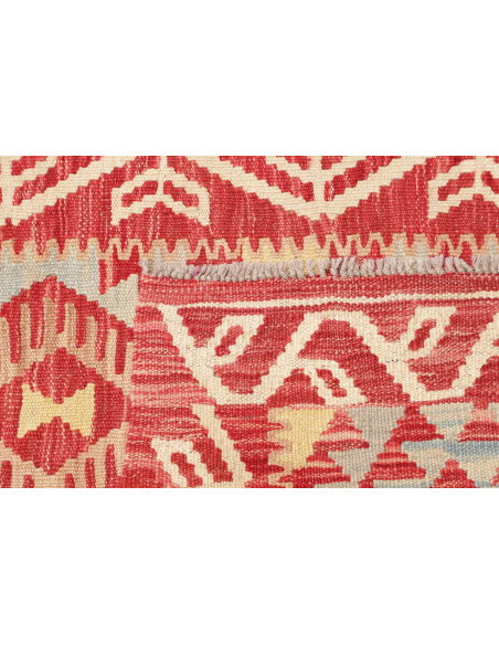 Rug Kilim Afghanistan 76x295 Terracotta Red Bei